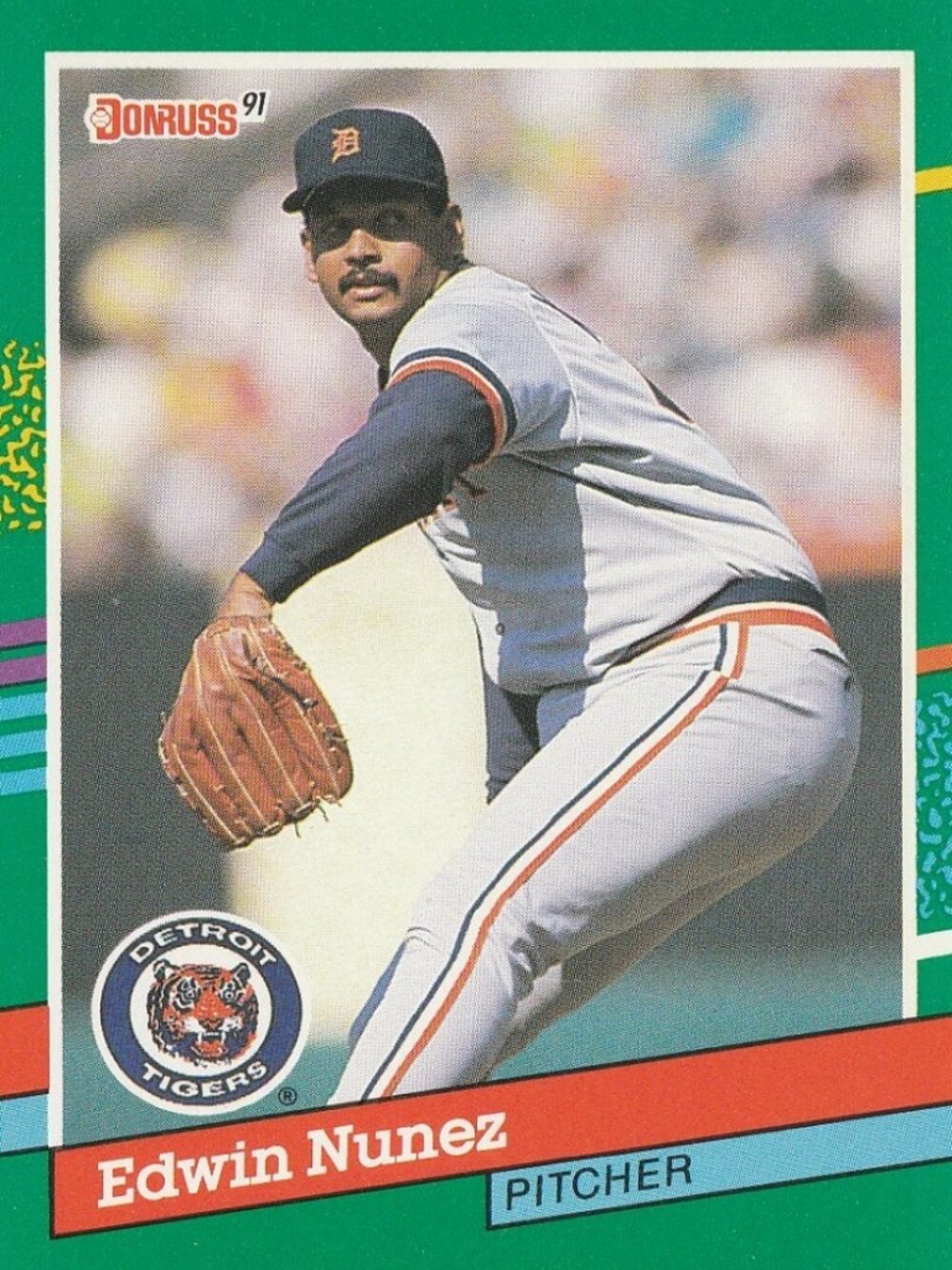 Edwin Nunez Baseball Card Collection - Picture 2 of 3